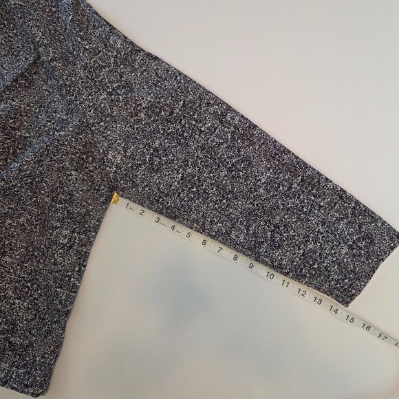 NWT - CJ Banks Women's Plus Black/White Tweed Blazer, Fully Lined, 1X - Picture 7 of 11